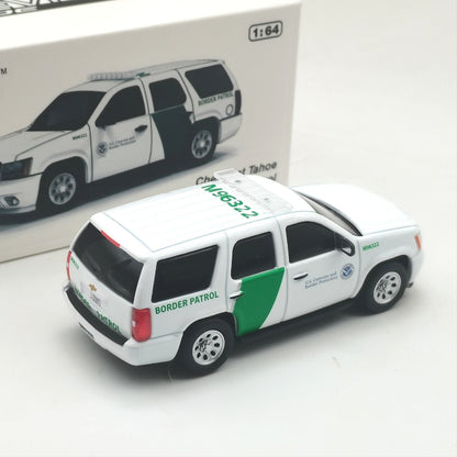1/64 Scale Chevrolet Tahoe US Boarder Patrol Diecast Model Car