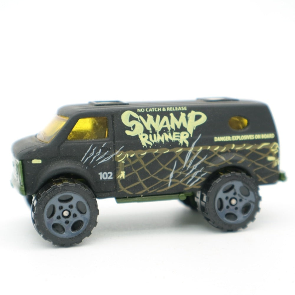 1/74 Scale Matchbox 4X4 Chevy Van Swamp Runner Diecast Model Car