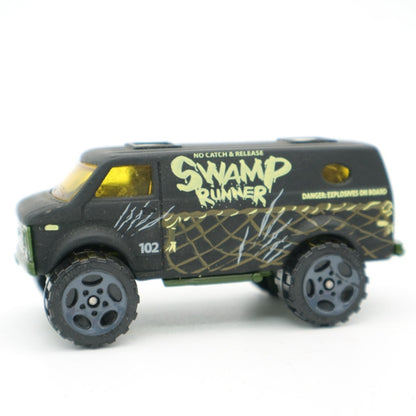 1/74 Scale Matchbox 4X4 Chevy Van Swamp Runner Diecast Model Car