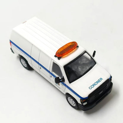 1/64 Scale Ford E-Series E-350 Van Los Angeles County Coroner Diecast Model Car