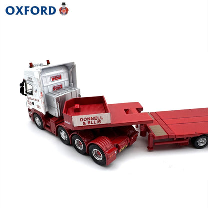 1/76 Scale Scania Donnell & Ellis Low Loader Diecast Model