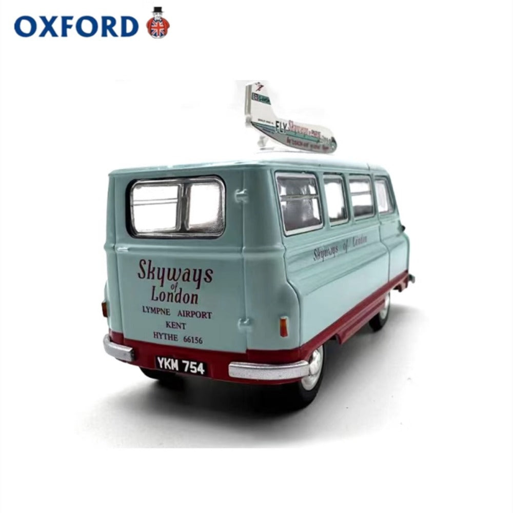 1/43 Scale Morris Van J2 Skyways Minibus Diecast Model Car
