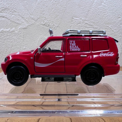 1/64 Scale 2004 Mitsubishi Pajero SUV Coke Diecast Model Car