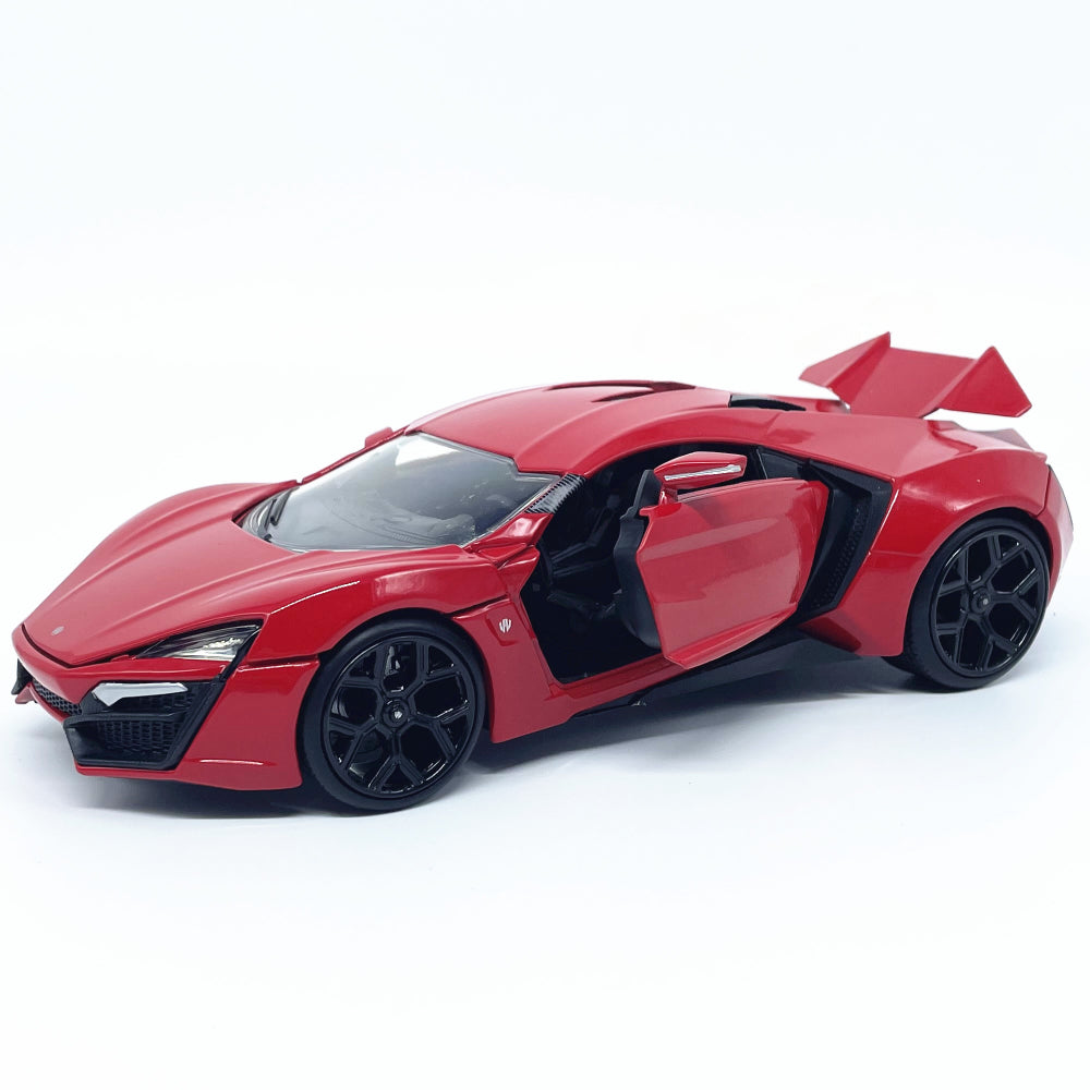1/24 Scale W Motors Lykan HyperSport Sports Car Diecast Model