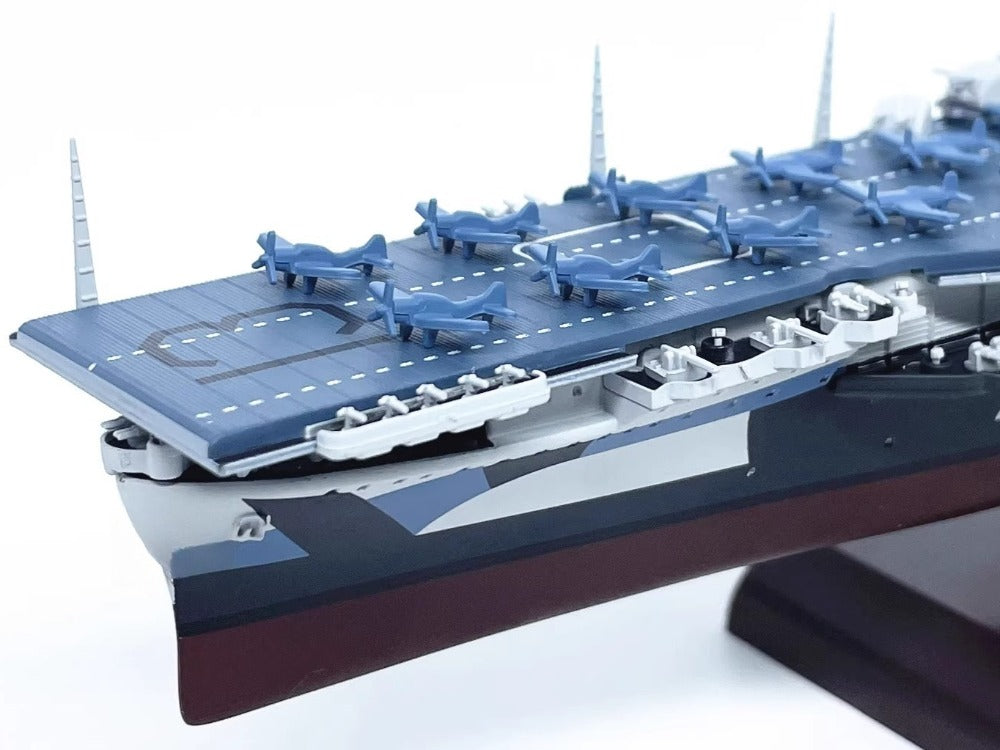 1/1000 Scale USS Franklin CV-13 Big Ben Aircraft Carrier WWII US Navy Diecast Model Ship