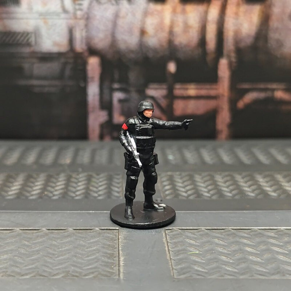 1/72 Scale Army Soldiers Painted Figurines for Model Dioramas