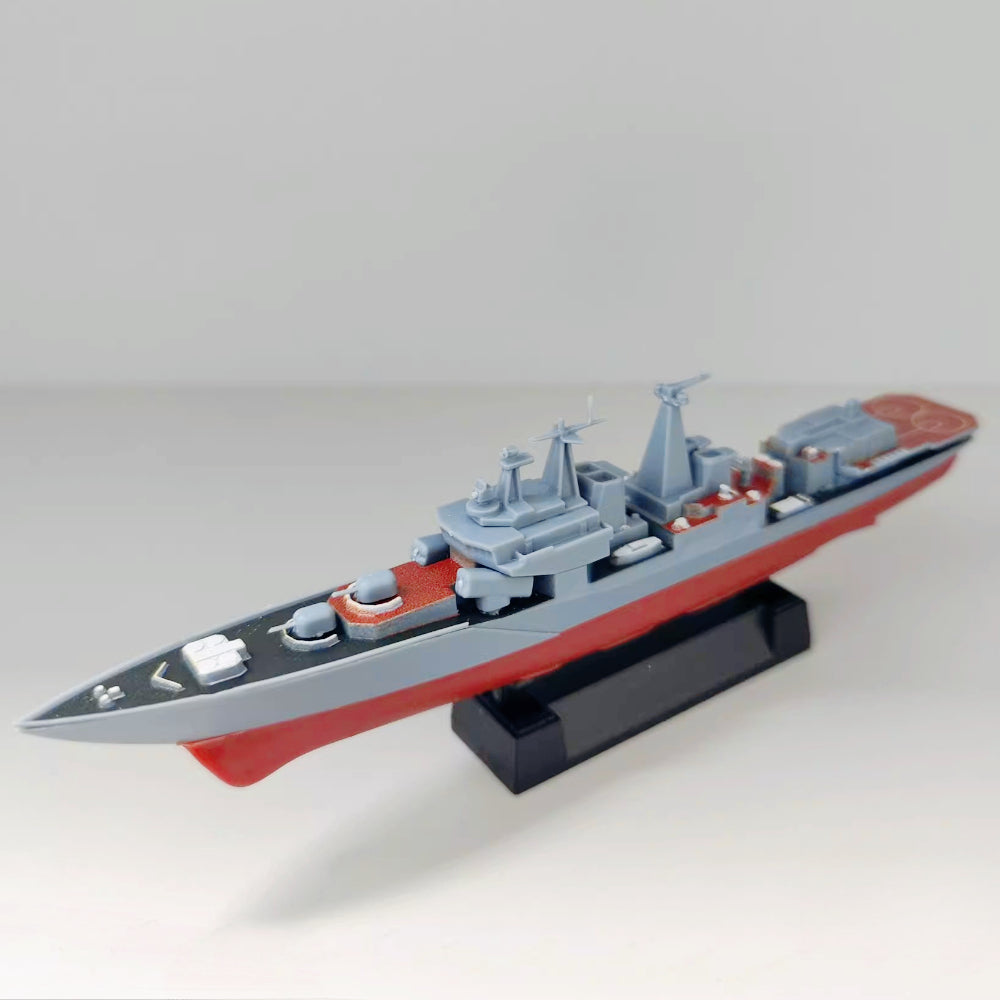 1/1000 Scale Soviet Udaloy-Class Guided-Missile Destroyer Pre-built Plastic Collectible Model Ship