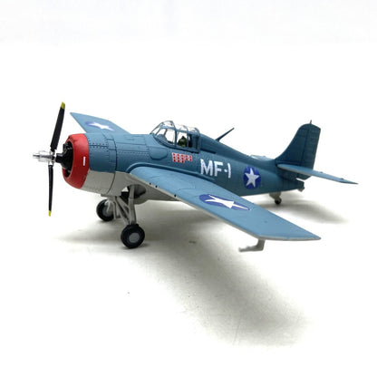 1/72 Scale Grumman F4F Wildcat American Carrier-Based Fighter Aircraft Diecast Model