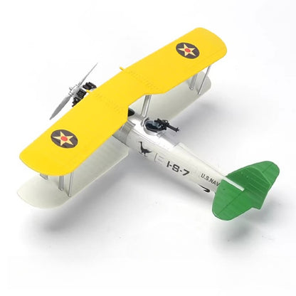 1/48 Scale Vought O2U Corsair US Biplane Scout Observation Aircraft Pre-built Plastic Collectible Model