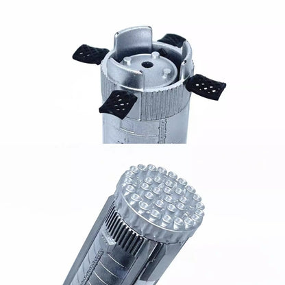 1/400 Scale SpaceX Starship Two-Stage Reusable Super Heavy-Lift Launch Vehicle SHLLV Diecast Model Rocket