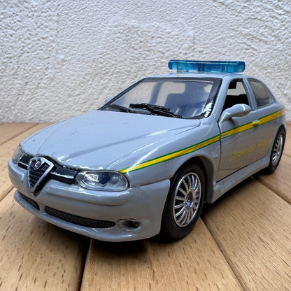 1/32 Scale Alfa Romeo 156 GTA Police Car Diecast Model