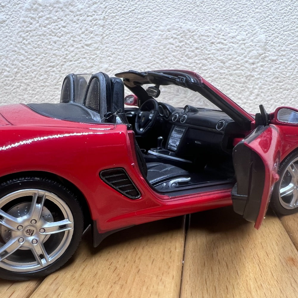 1/24 Scale Porsche Boxster 987 Sports Car Diecast Model