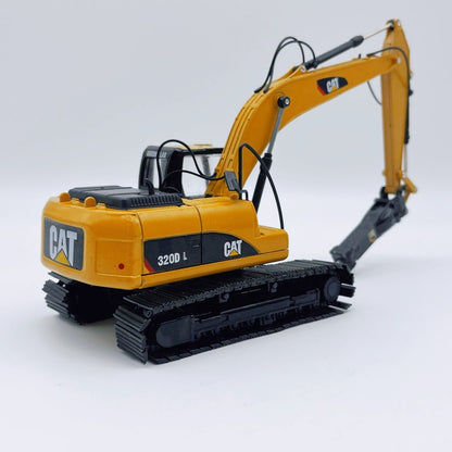 1/50 Scale CAT 320D L Hydraulic Excavator with Hammer Diecast Model
