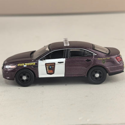 1/64 Scale Ford Taurus Minnesota State Patrol Police Interceptor Sedan Diecast Model Car