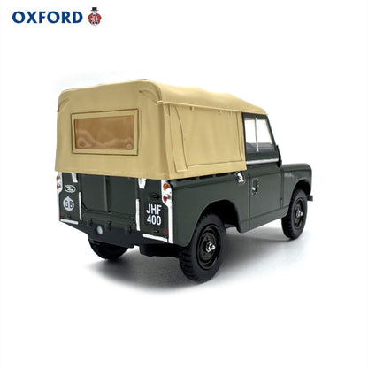 1/43 Scale Land Rover Series II SWB Canvas Diecast Model Car