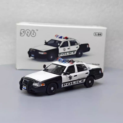 1/64 Scale Ford Crown Victoria Las Vegas Nevada Police Car Diecast Model