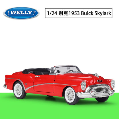 1/24 Scale 1953 Buick Roadmaster Skylark Convertible Car Diecast Model