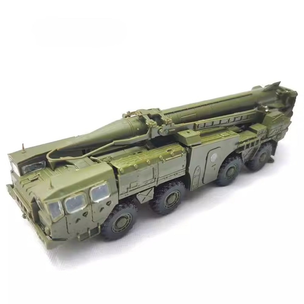 1/72 Scale R-17 Elbrus SS-1C Scud-B Tactical Ballistic Missile 9P117M TEL MAZ-543 Pre-built Plastic Collectible Model