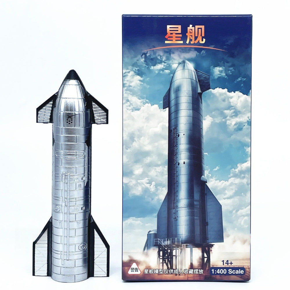 1/200 1/400 Scale SpaceX Starship Spacecraft Diecast Model