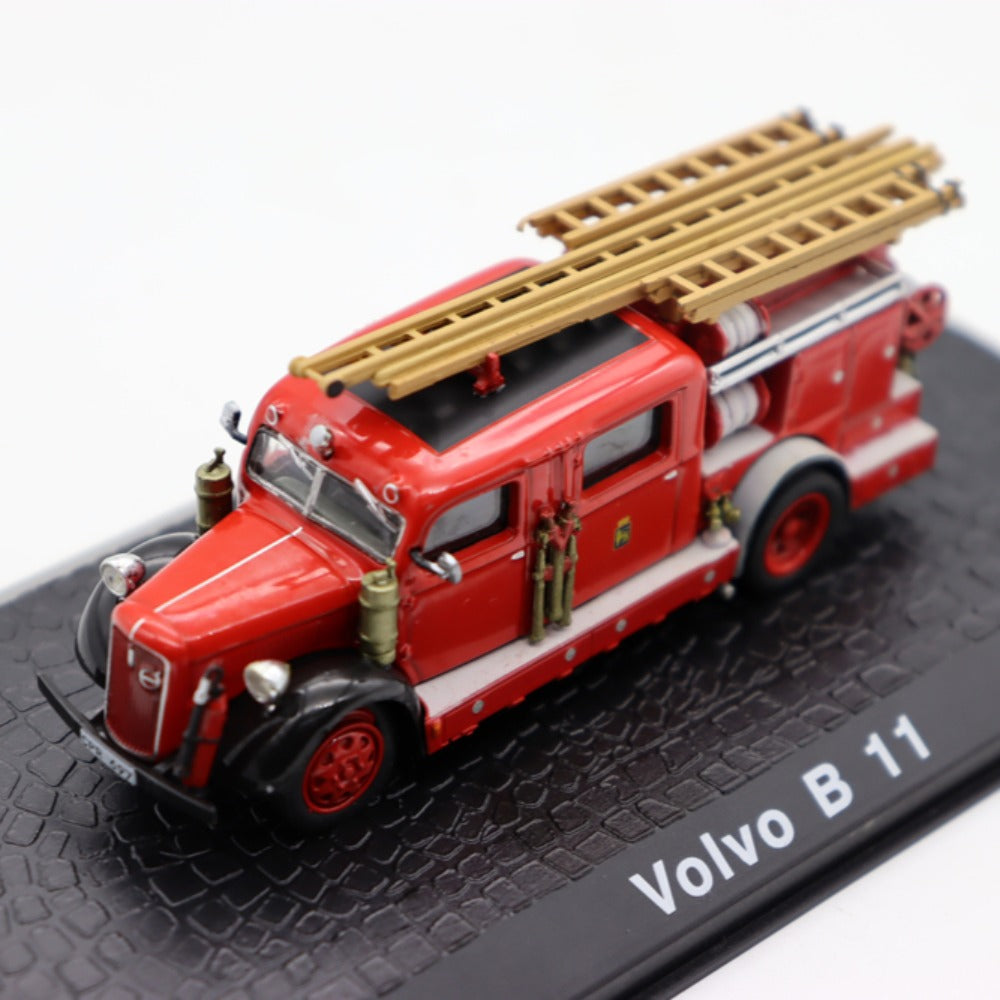 1/72 Scale Volvo B 11 Fire Engine Diecast Model