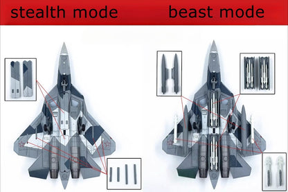 1/100 Scale Sukhoi Su-57 Felon Russia Stealth Multirole Fighter Diecast Model Aircraft