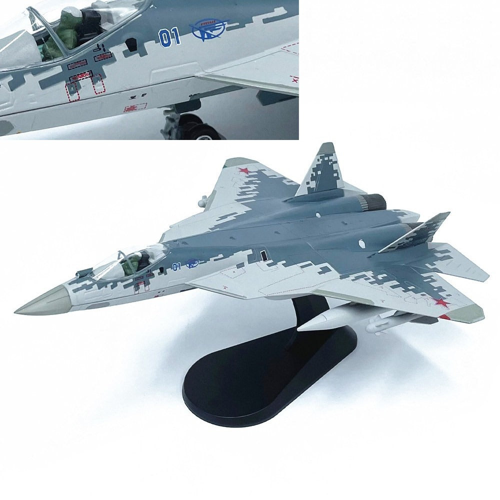 1/72 Scale Sukhoi Su-57 Russian Stealth Multirole Fighter Diecast Model Aircraft