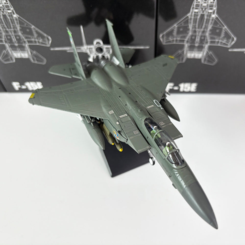 1/100 Scale McDonnell Douglas F-15E Strike Eagle USAF Fighter Diecast Model Aircraft