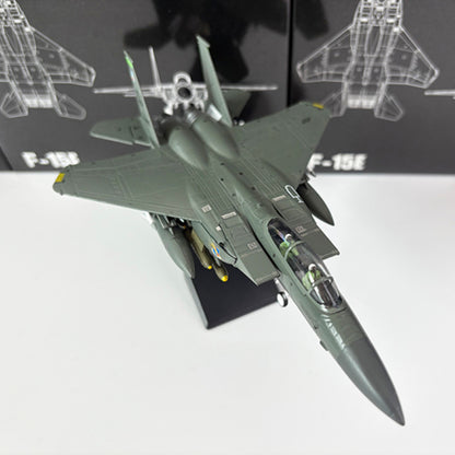 1/100 Scale McDonnell Douglas F-15E Strike Eagle USAF Fighter Diecast Model Aircraft