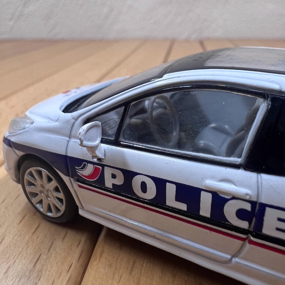 1/43 Scale Peugeot 207 Police Car Diecast Model