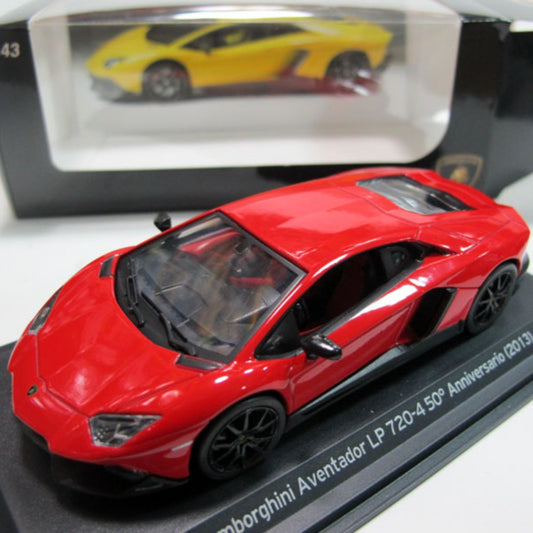 1/43 Scale 2013 Lamborghini Aventador LP720-4 50 Anniversario Diecast Model Car