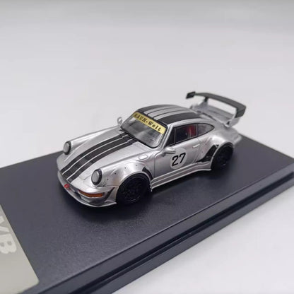 1/64 Scale RWB Porsche 911 (964) Sports Car Diecast Model