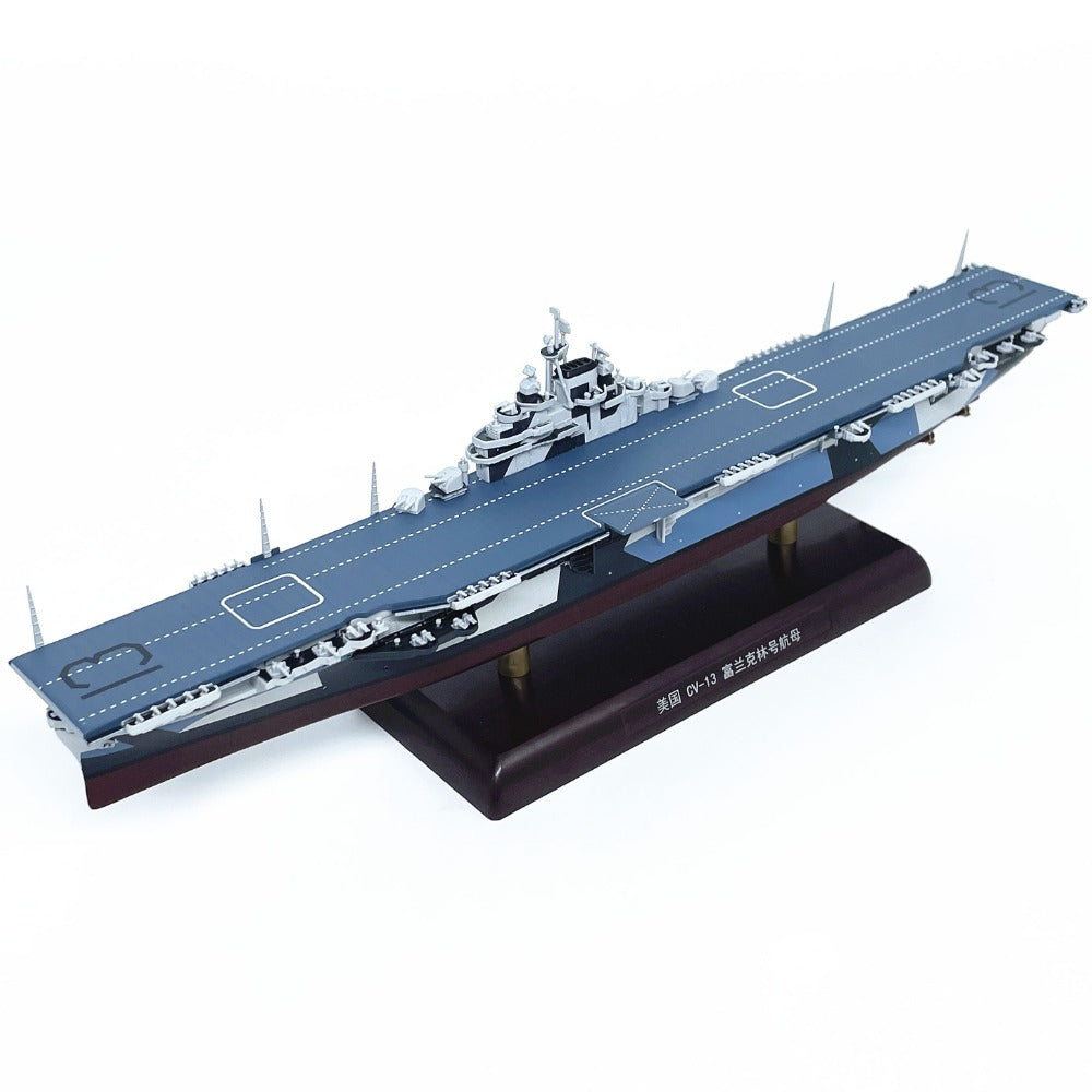 1/1000 Scale USS Franklin CV-13 Big Ben Aircraft Carrier WWII US Navy Diecast Model Ship