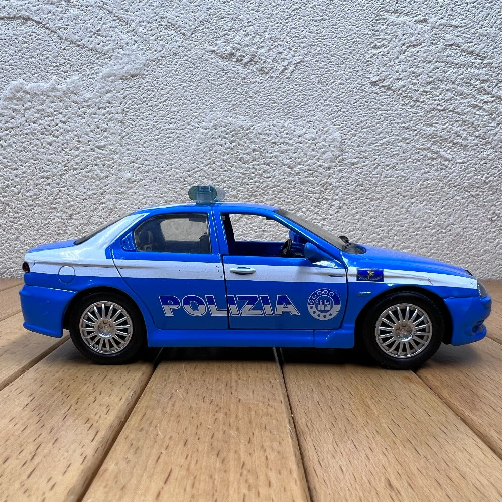 1/32 Scale Alfa Romeo 156 GTA Police Car Diecast Model