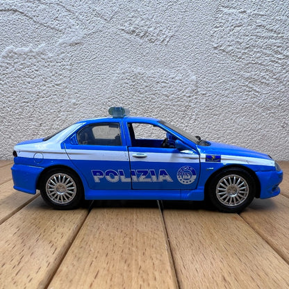 1/32 Scale Alfa Romeo 156 GTA Police Car Diecast Model