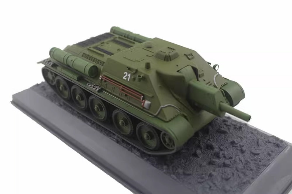1/43 Scale 1943 SU-122 WWII Soviet Self-Propelled Howitzer Diecast Model