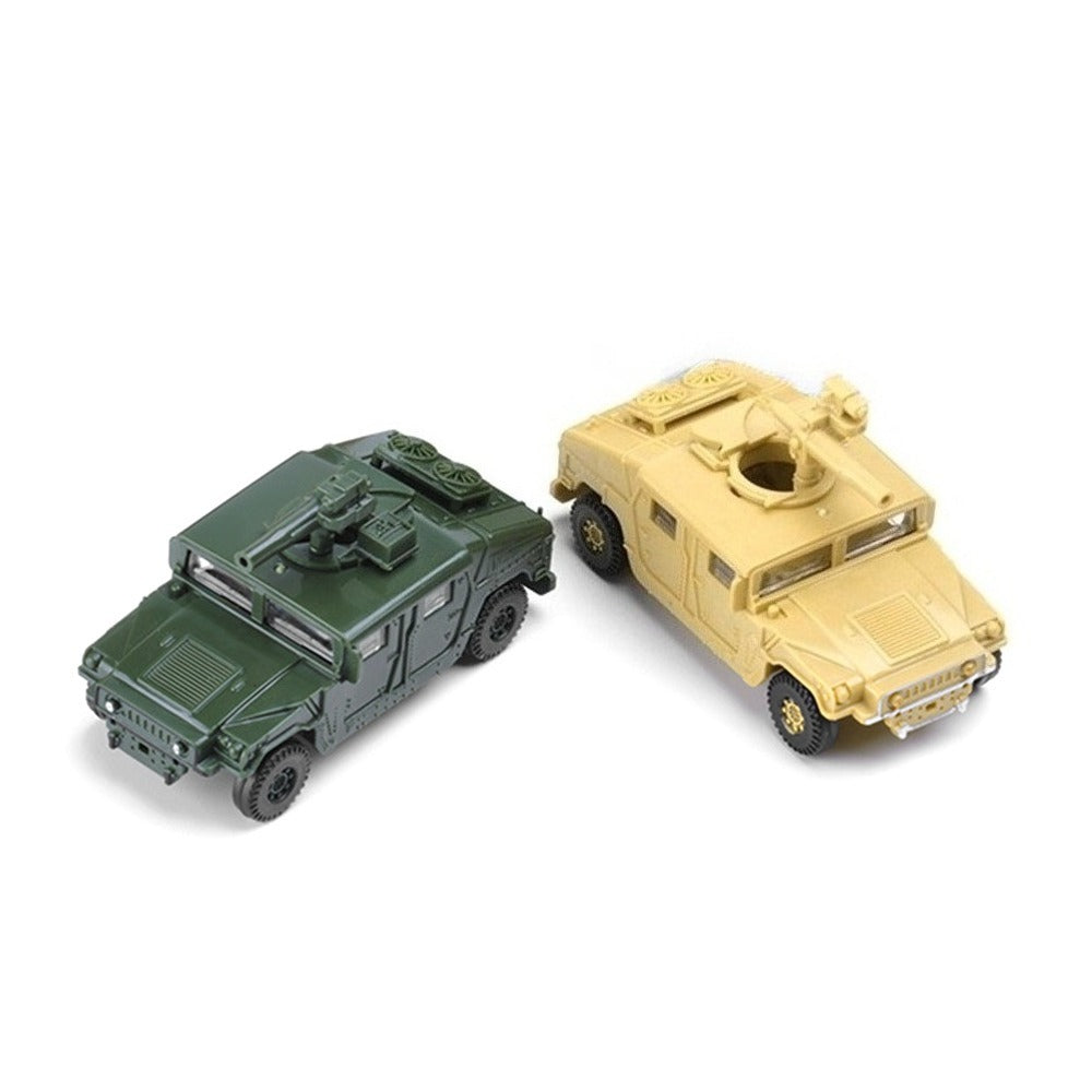 1/72 Scale Humvee M1046 TOW Missile Carrier Pre-built Plastic Collectible Model