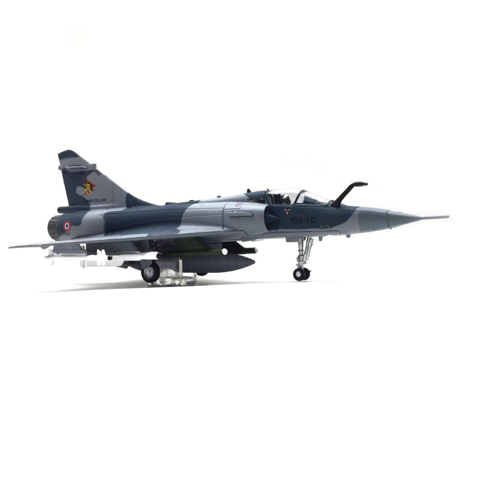 1/100 Scale Dassault Mirage 2000 French Multirole Fighter Aircraft Diecast Model