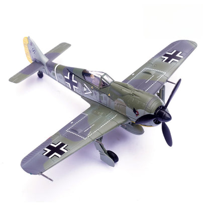 1/72 Scale Focke-Wulf Fw 190 A WWII German Fighter Hans Hahn Diecast Model Aircraft