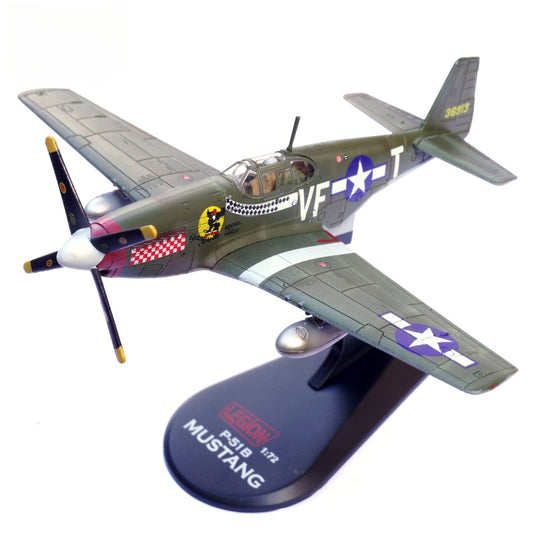1/72 Scale P-51B Mustang Shangri-La WWII USAAF 336FS 4FG Fighter Diecast Model Aircraft