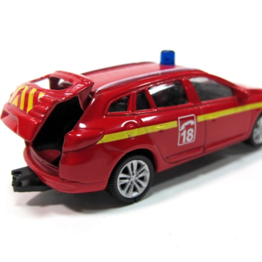 1/64 Scale 2009 Renault Megane Police Car Diecast Model