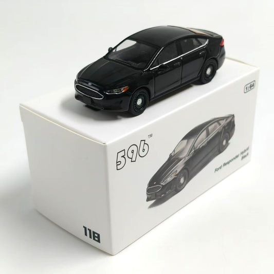 1/64 Scale Ford Police Responder Hybrid Sedan Diecast Model Car