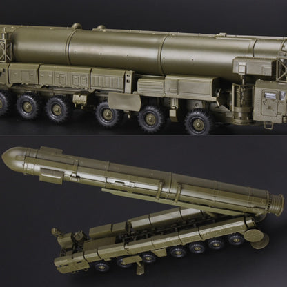 1/72 Scale RT-2PM Topol SS-25 Sickle Russian Intercontinental Ballistic Missile Pre-built Plastic Collectible Model