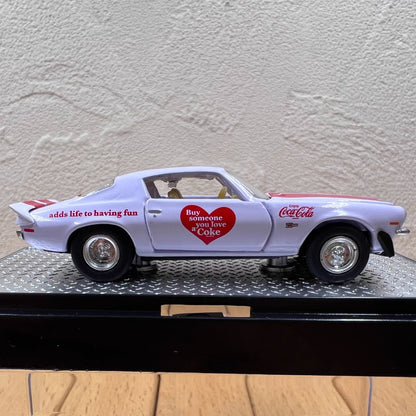 1/64 Scale 1972 Chevrolet Camaro Z/28 Coke Diecast Model Car