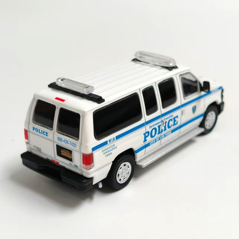 1/64 Scale Ford E-Series E-350 Van New York City DEP Department of Environmental Protection Police Diecast Model