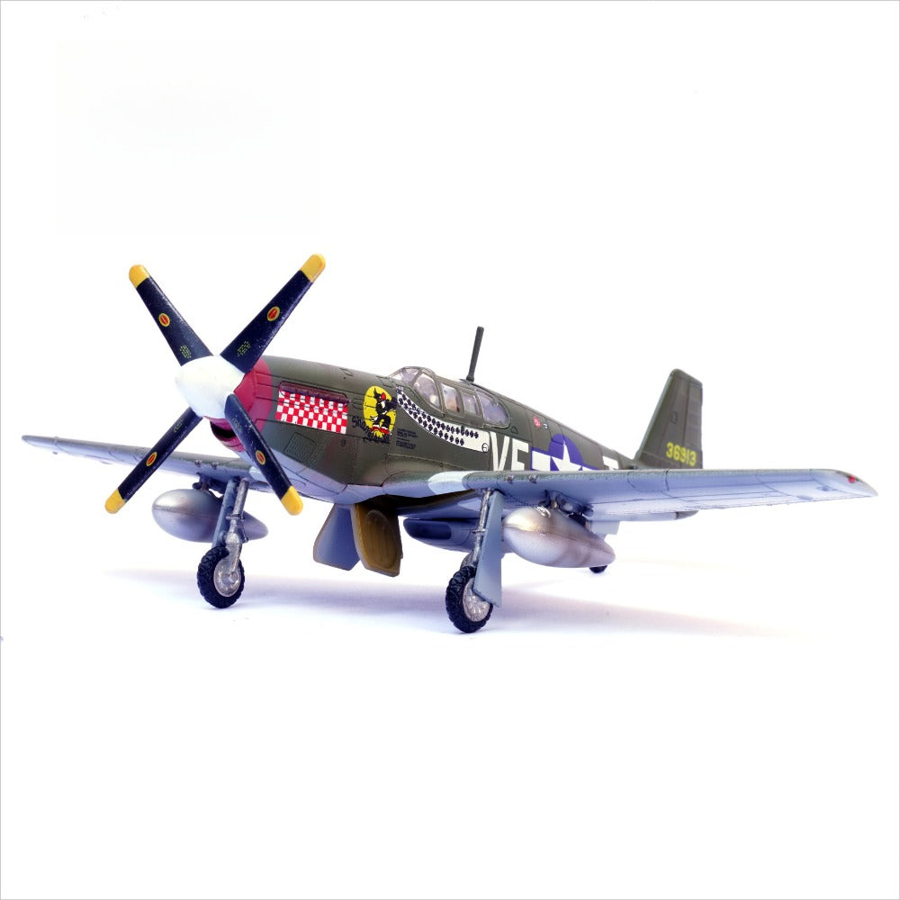 1/72 Scale P-51B Mustang Shangri-La WWII USAAF 336FS 4FG Fighter Diecast Model Aircraft