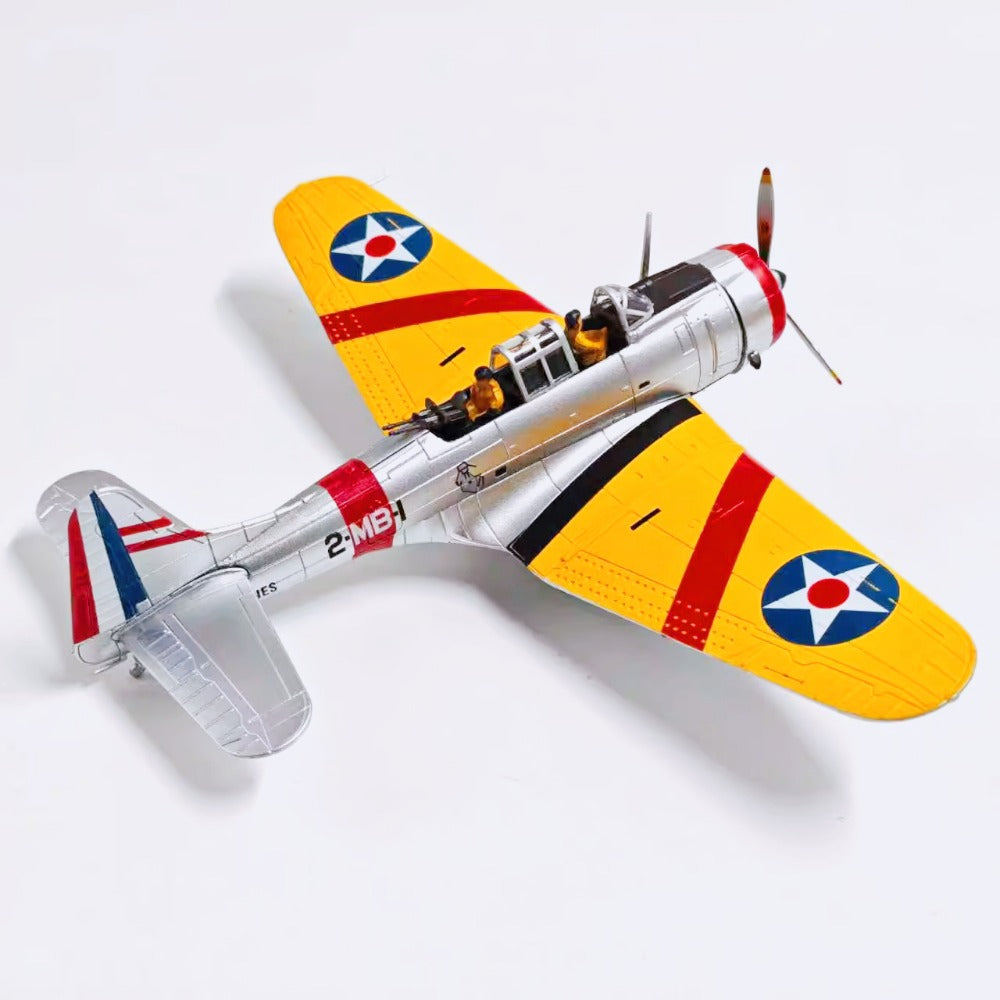 1/72 Scale Douglas SBD Dauntless WWII American Naval Scout Plane Dive Bomber Diecast Model Aircraft