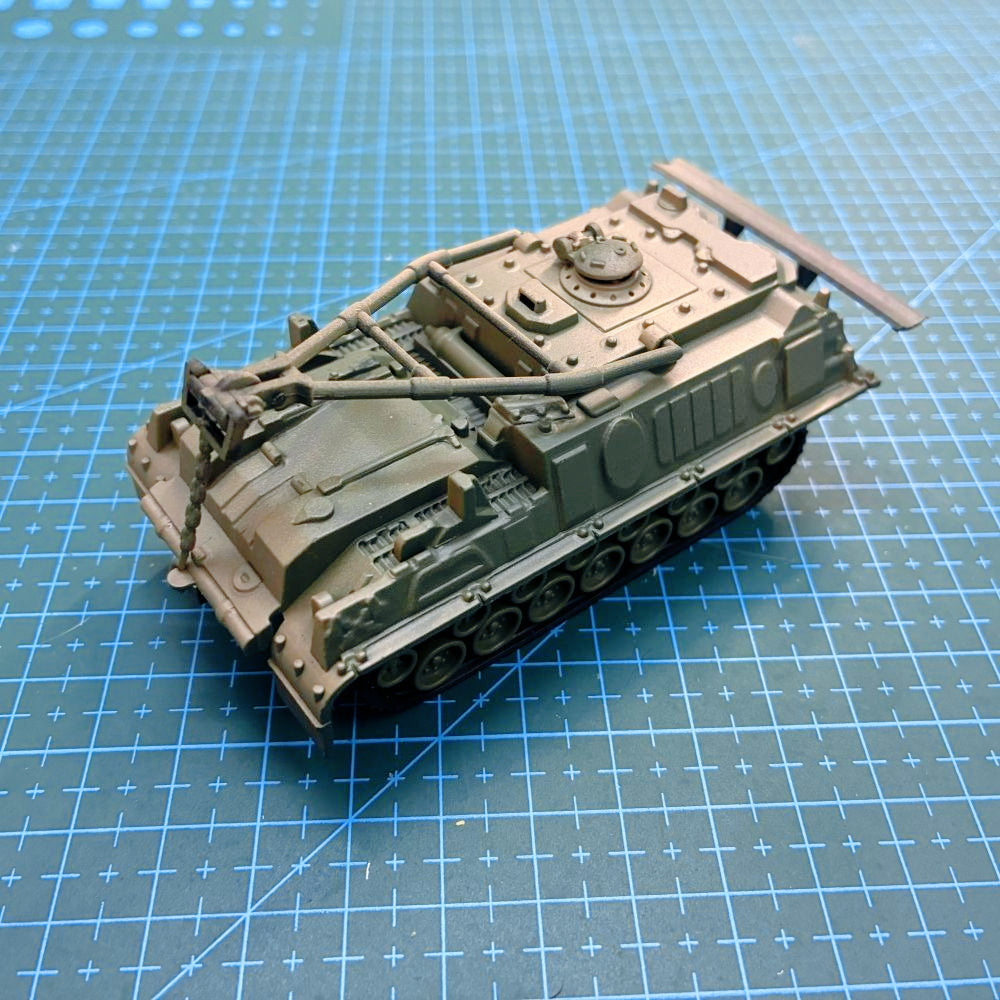 1/72 Scale M88A1 Armored Recovery Vehicle ARV Pre-built Plastic Collectible Model