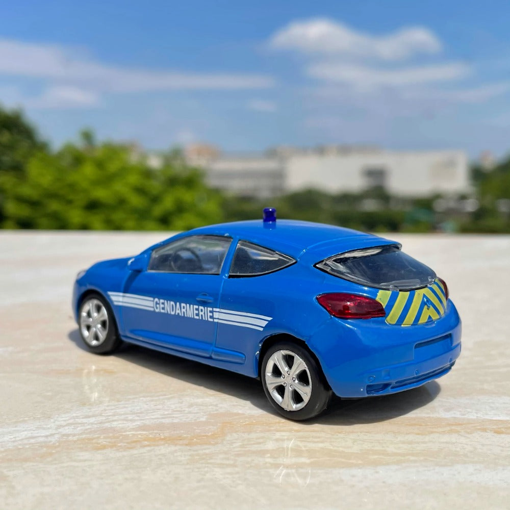 1/43 Scale Renault Megane Police Car Diecast Model