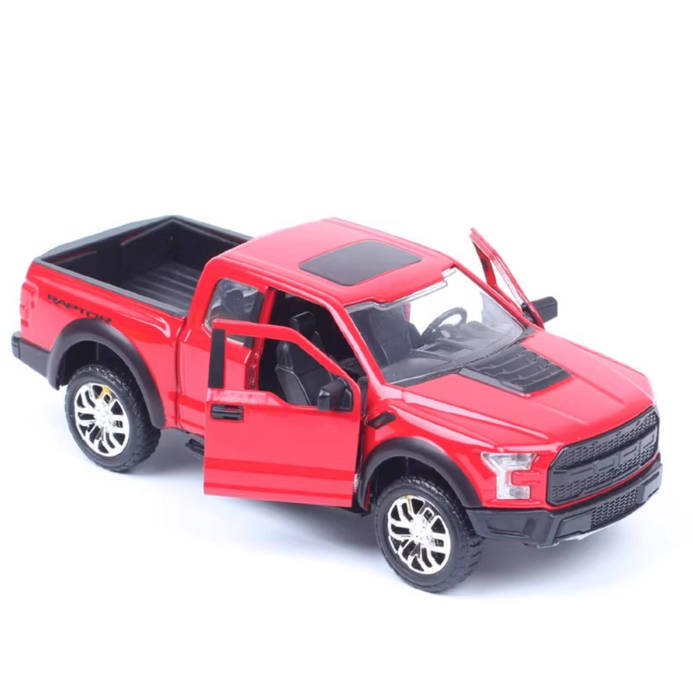 1/32 Scale 2017 Ford F-150 Raptor Pickup Truck Diecast Model Car
