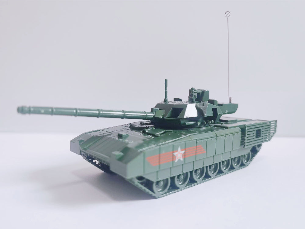 1/72 Scale T-14 Armata Russian Main Battle Tank Pre-built Plastic Collectible Model